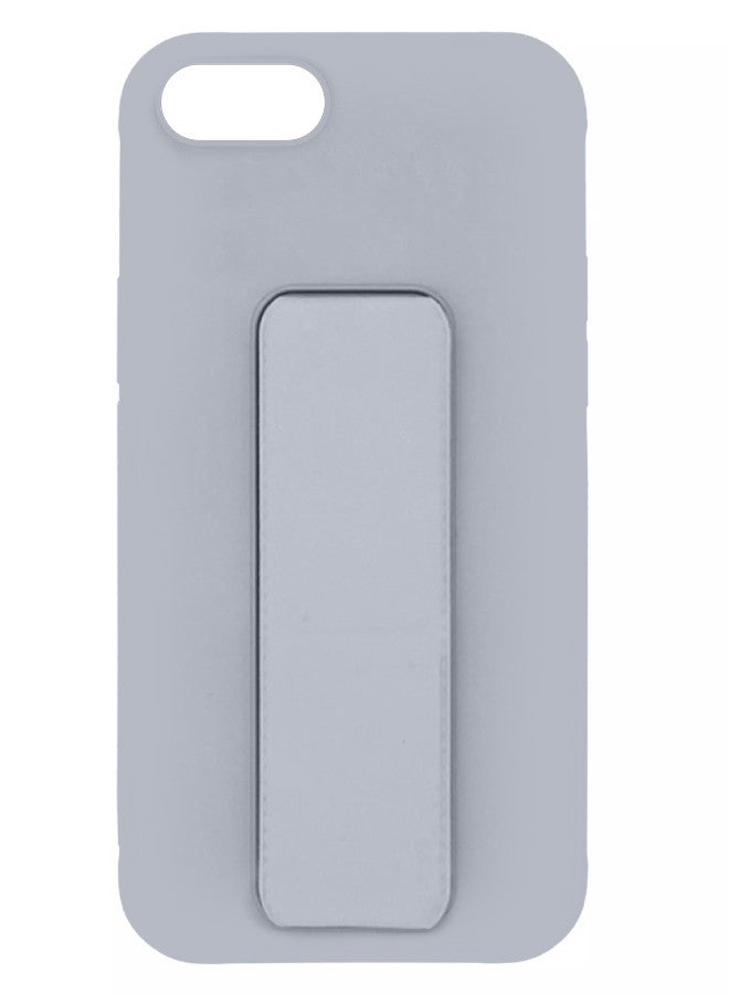 MARGOUN Protective Case Cover With Finger Grip Stand For Apple iPhone SE 2020 Grey - Image 2