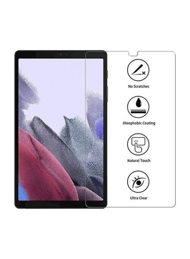 لاصقة حماية للشاشة من الزجاج المقوى لجهاز سامسونج جالاكسي تاب A7 لايت 8.7بوصة شفاف - Image 2