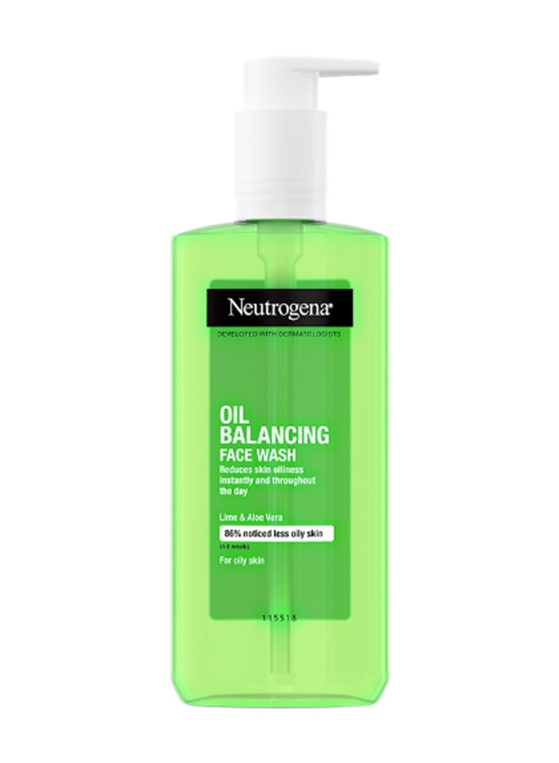 Neutrogena - Oil Balancing Face Wash Green 200ml - Image 1
