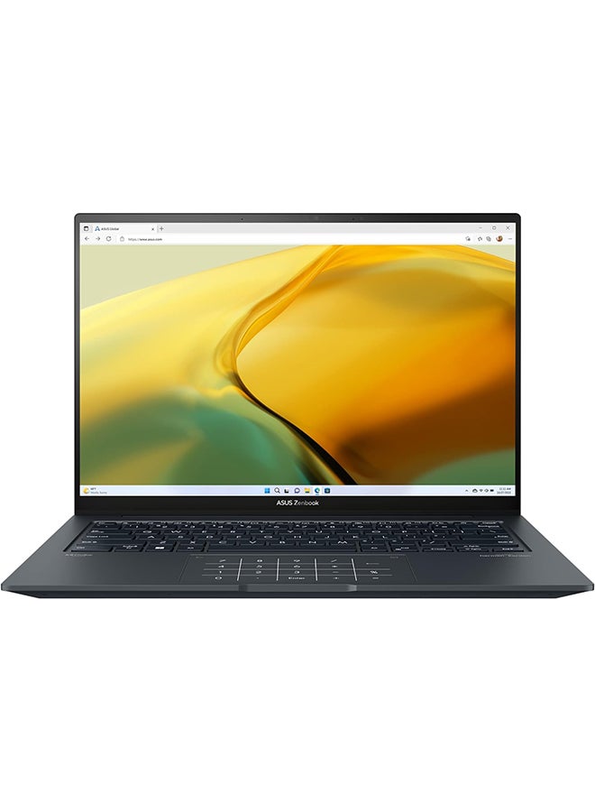 Zenbook Q410VA-EVO (Upgraded Version) Laptop With 14.5-Inch Display, Core i5-13500H Processor/8GB RAM/512GB SSD/Intel Iris Xe Graphic/Windows 11 Pro English/Arabic Black