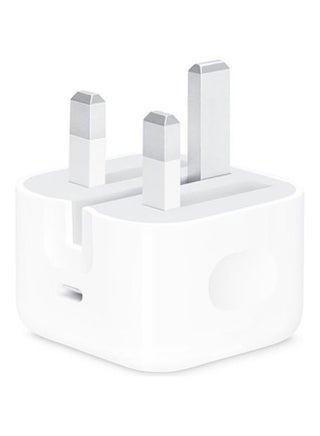 شاحن جداري USB-C مع كابل Type-C إلى Lightning 20w أبيض - view 3