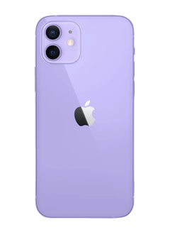 أبل متجدد - iPhone 12 مع Facetime وسعة 128 جيجابايت باللون الأرجواني وتقنية 5G - الإصدار العالمي  - Image 3