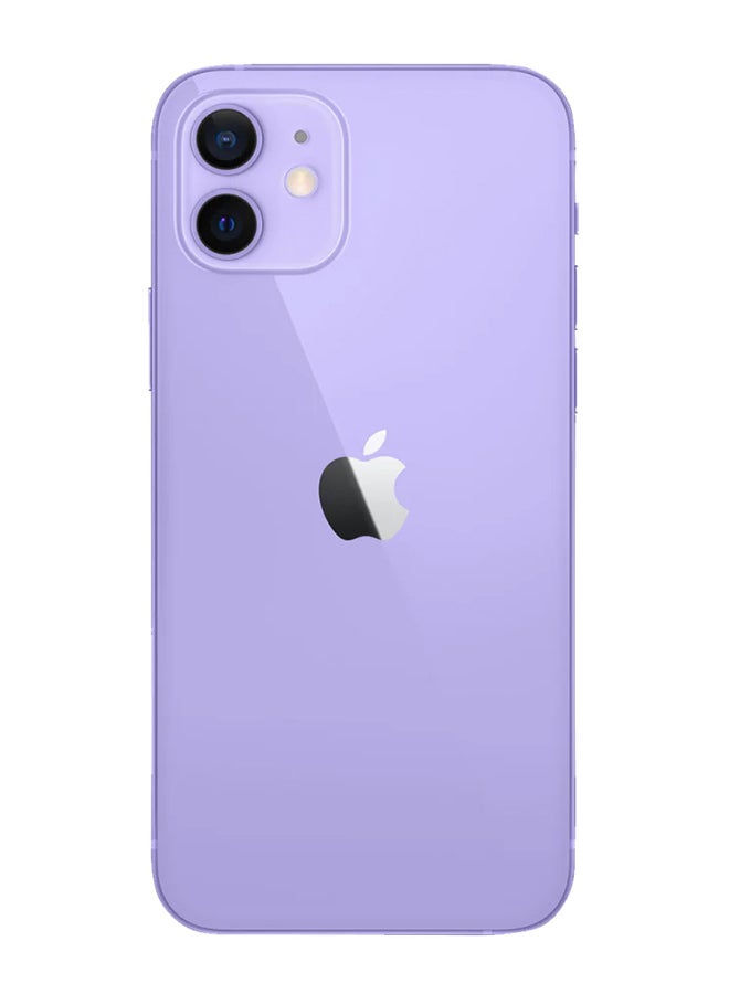 Apple - Renewed - iPhone 12 128GB Purple 5G With Facetime - International Version - Image 1