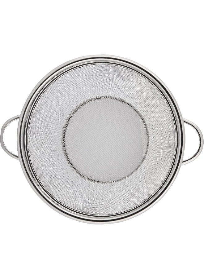 راج سلة من الستانلس ستيل بتصميم مصفاة فضي 27سم - Image 3
