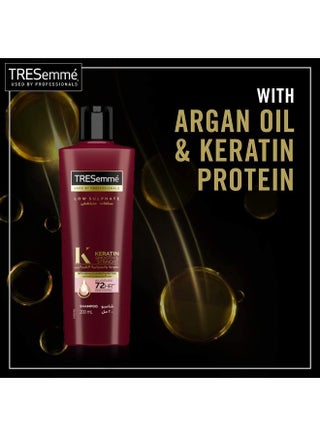 Keratin Smooth & Straight Shampoo With Argan Oil + Keratin Smooth & Straight Conditioner Gold 400ml+180ml - view 5