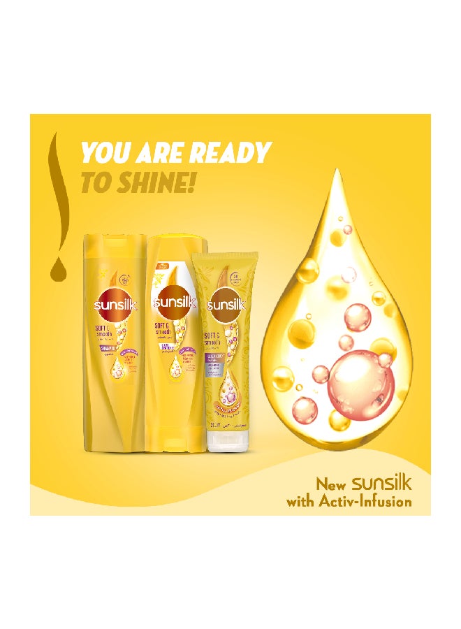 Sunsilk - Soft & Smooth Styling Cream, Activ Infusion Protein Builder & Nourishing Oil, 275ml - Image 1