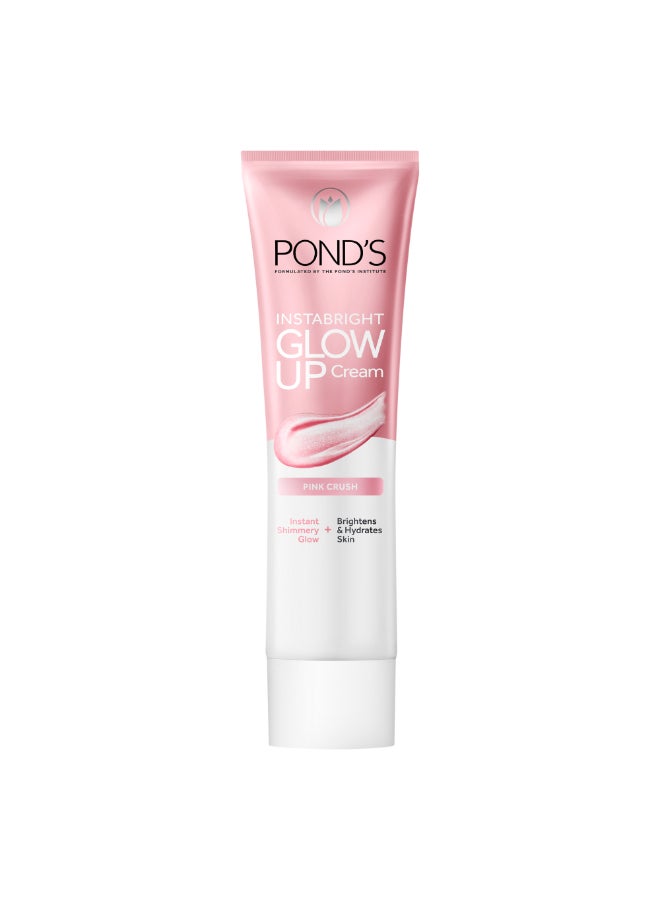 PONDS Bright Beauty Moisturizing Face Cream  Pink Crush For Bright Glowing Skin Pink 20grams - Image 1