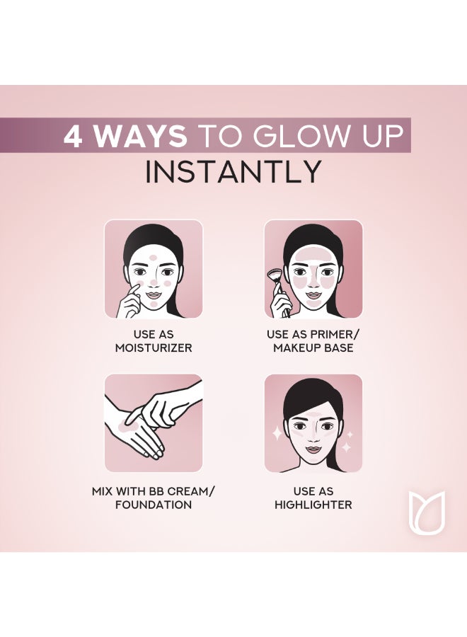 PONDS Bright Beauty Moisturizing Face Cream  Pink Crush For Bright Glowing Skin Pink 20grams - Image 5