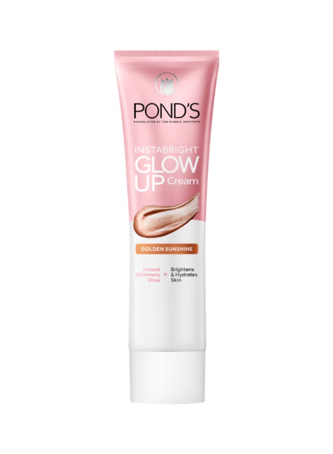 Pond's Bright Beauty Moisturizing Face Cream  Golden Sunshine For Bright Glowing Skin Golden 20grams  - Image 1