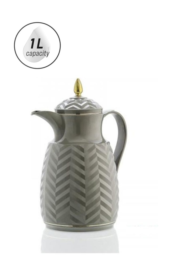 Rose Modern Design Attractive Thermos Grey 15x10x20cm - Image 1