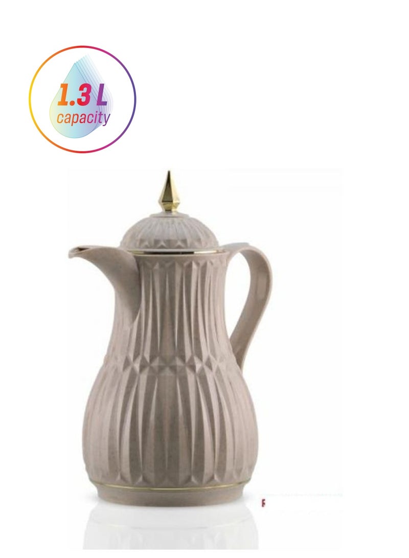 Rose Attractive Thermos With Modern Design Grey 17 x 12 x 25cm - Image 1