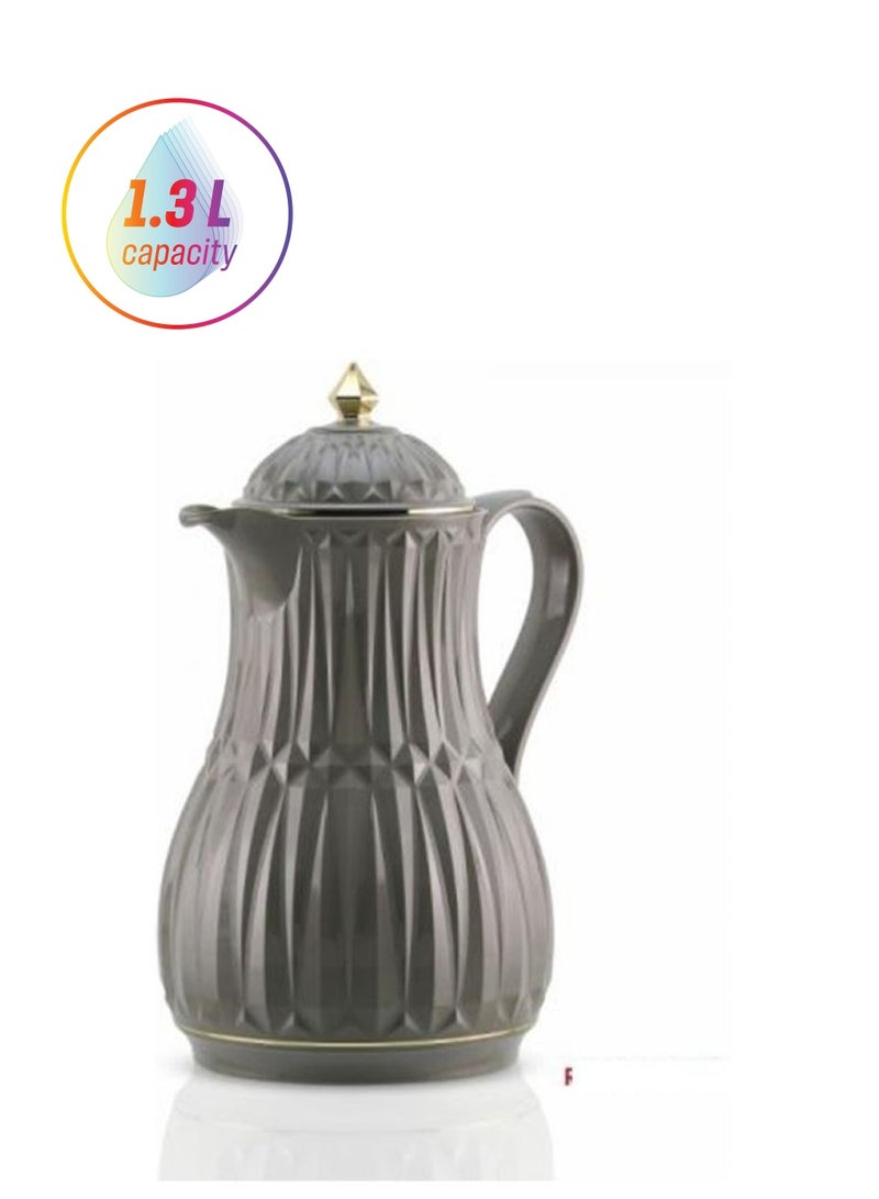 Rose Attractive Thermos With Modern Design Black 17 x 12 x 25cm - Image 1