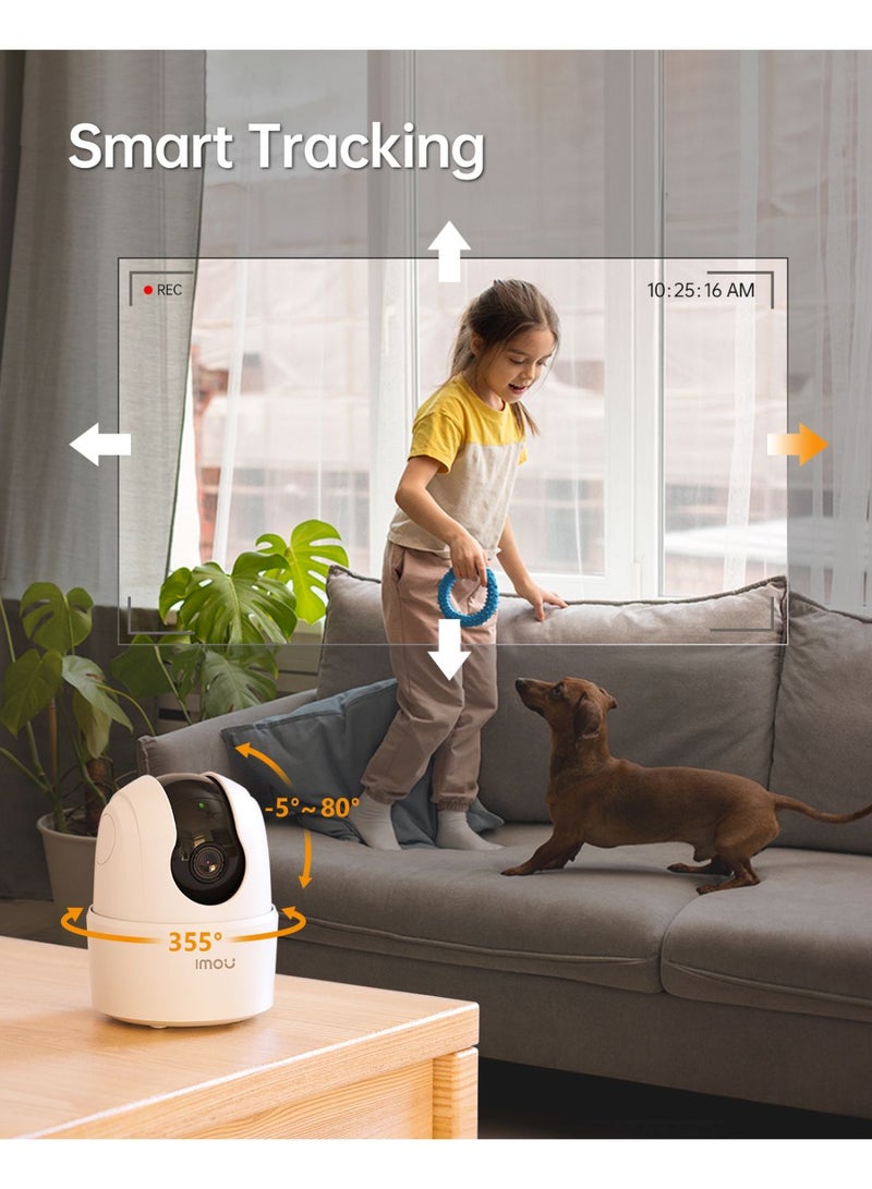 360 Degree Smart Security Camera (White) / Up to 256GB SD Card Support / 1080P Full HD / Privacy Mode / Alexa Google Assistant / Motion Detection & Human Detection / 2-Way Audio / Night Vision - pnsku/N50655950A/45/_/1741637629/44a46a8a-3e6a-4e69-bb86-d27c640bd3c4
