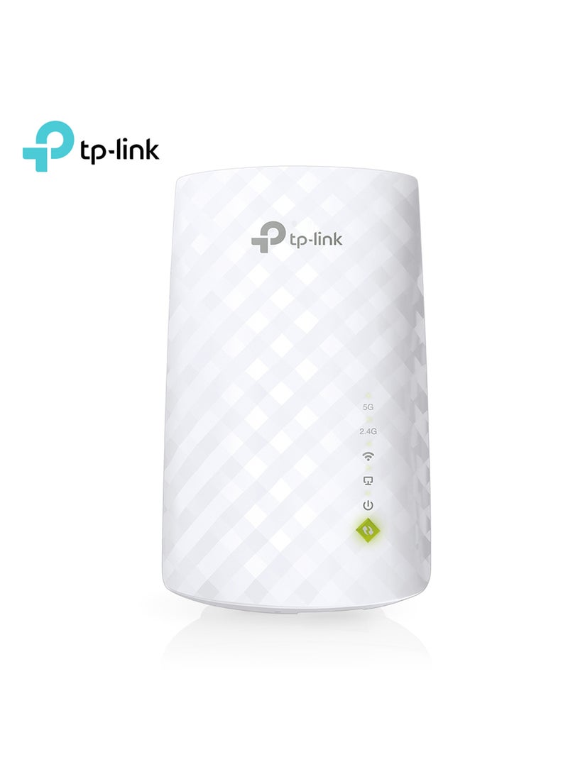 TP-LINK - Mesh WiFi Extender AC750 (RE220) Dual Band Devices Up to 733Mbps White - Image 1
