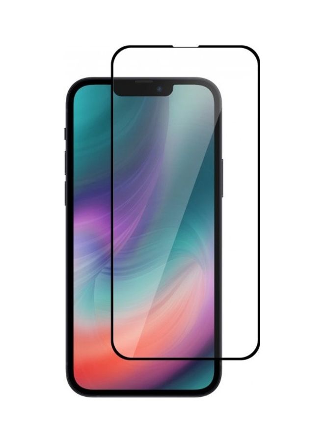 MARGOUN Ultimate 3D Tempered Glass Screen Protector for Apple iPhone 13 Pro/13 Clear/Black - Image 2