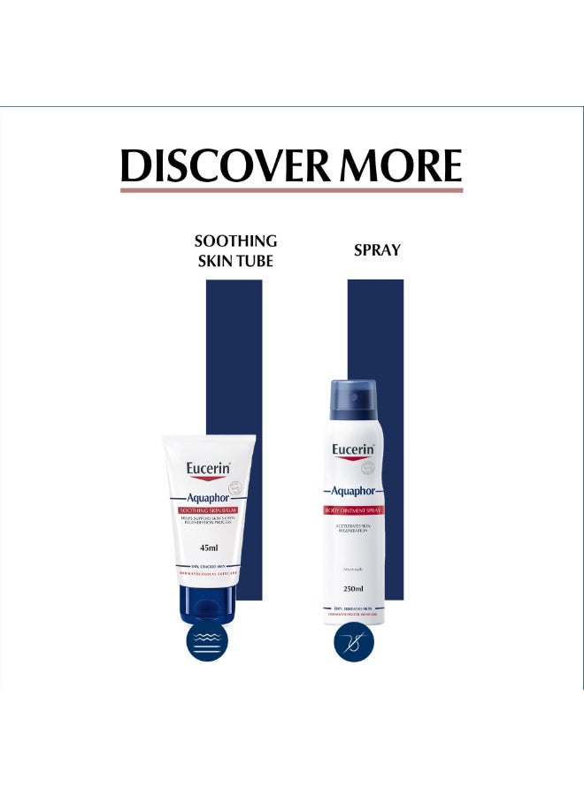 Eucerin - Aquaphor Sos Lip Repair Lip Balm Moisturizing Effect For Dry And Cracked Lips 10ml - Image 1