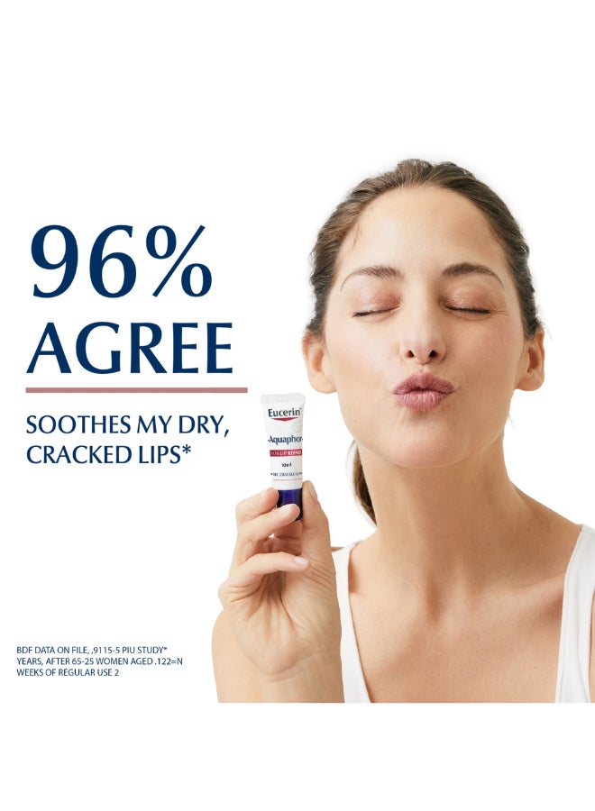 Eucerin Aquaphor Sos Lip Repair Lip Balm Moisturizing Effect For Dry And Cracked Lips 10ml - Image 2