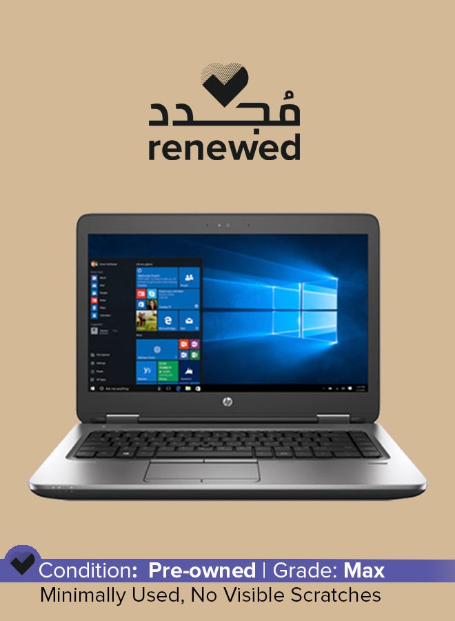 HP Renewed - ProBook 640 G2 Laptop With 14-Inch Touch Display, Core i5-6th Gen/8GB RAM/256GB SSD/Intel Integrated Graphics Black - Image 1