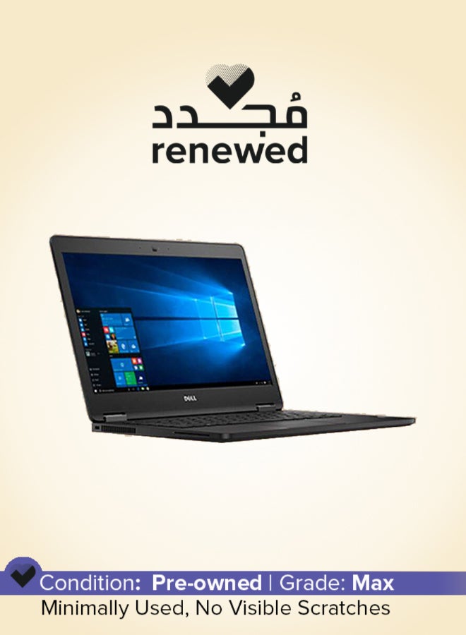 DELL Renewed - Latitude E7470 With 14-Inch Display,Intel Core i5 Processor/6th Gen/8GB RAM/256GB SSD/Intel Integrated Shared Graphics Black - Image 1