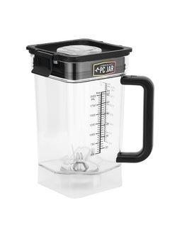 GEEPAS Professional Blender, Powerful Motor - Various Speed Options, Unbreakable PC Jar, Stainless Steel 6 Leave Blade, Countertop Blender for Milkshake Fruit Smoothie Maker 2 L 2000 W GSB44078N Black  - Image 5