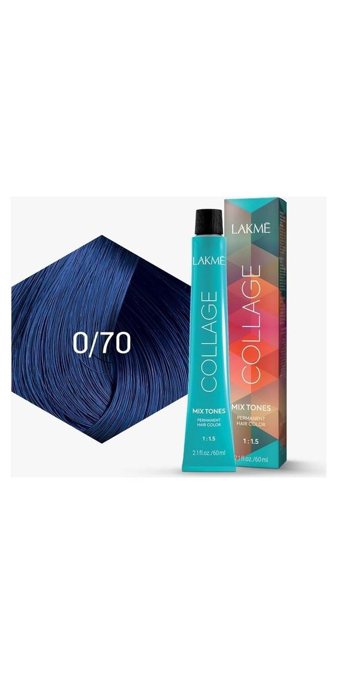 لاكمي صبغة شعر دائمة كولاج بدرجات ممزوجة أزرق 60ملليلتر - Image 1