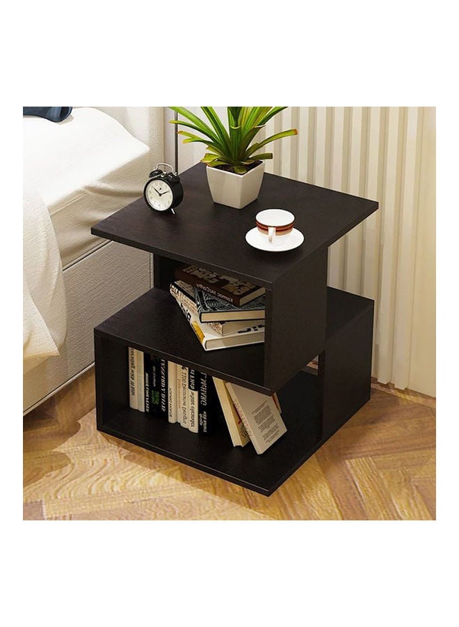 MODERN HOME Wood End Table Black 40x40x43cm - Image 3