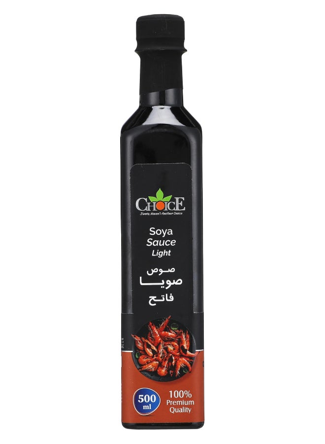 CHOiCE - Soya Sauce Light 500ml  Single - Image 1