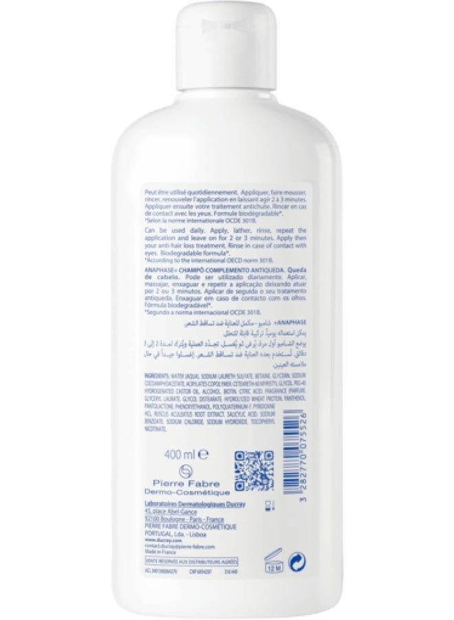 DUCRAY Anaphase Plus Shampoo Hair Loss 400 Ml 400ml - Image 3