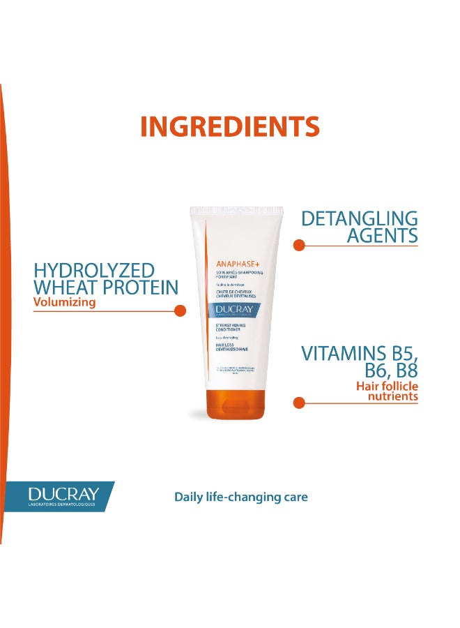 DUCRAY - Anaphase Plus Conditioner Hair Loss 200 Ml 200ml - Image 1