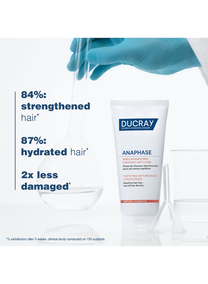 DUCRAY Anaphase+ Strengthening Conditioner for Hair Prone to Hair Fall, with Biotin, Panthenol, Pyridoxine & Tocopherol, Nourishes, Detangles & Strengthens Hair, 200ml - Image 2