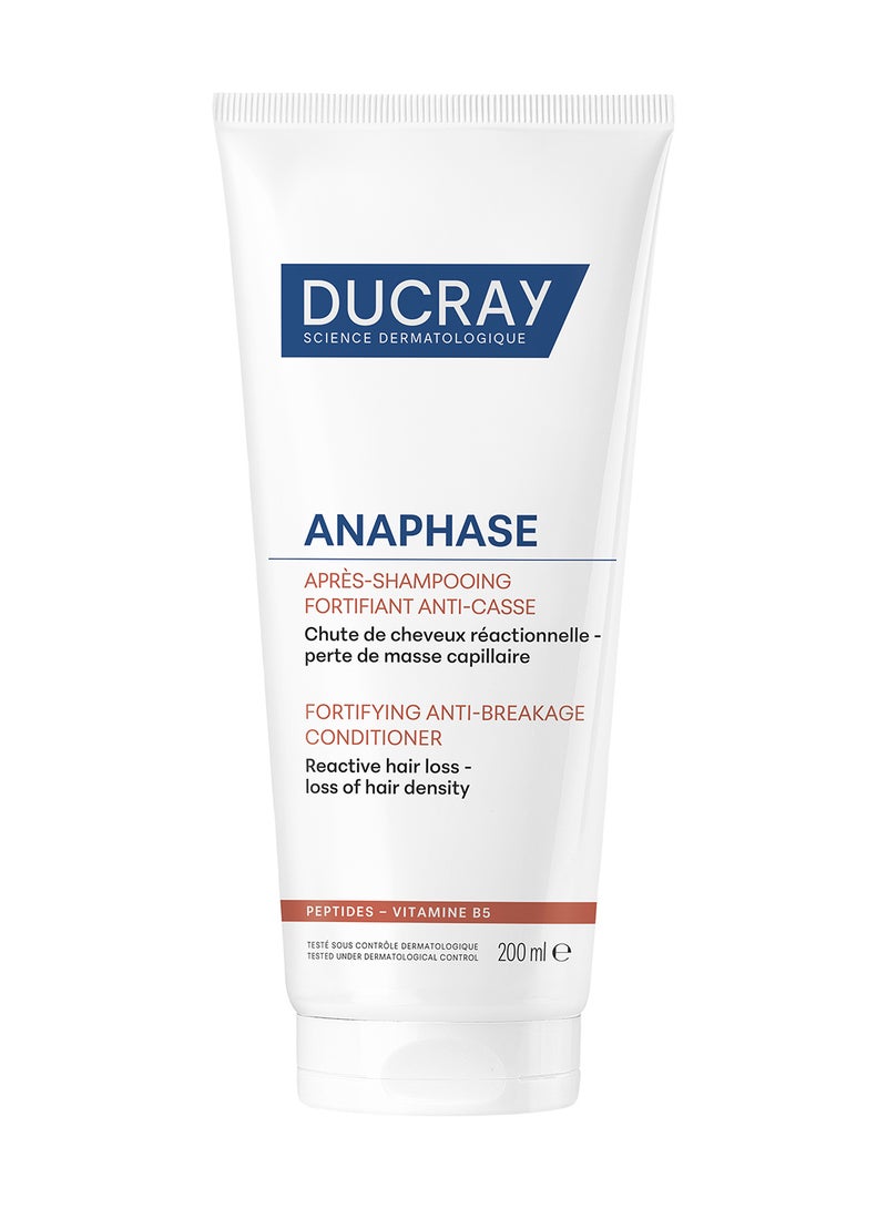 DUCRAY Anaphase+ Strengthening Conditioner for Hair Prone to Hair Fall, with Biotin, Panthenol, Pyridoxine & Tocopherol, Nourishes, Detangles & Strengthens Hair, 200ml - Image 1