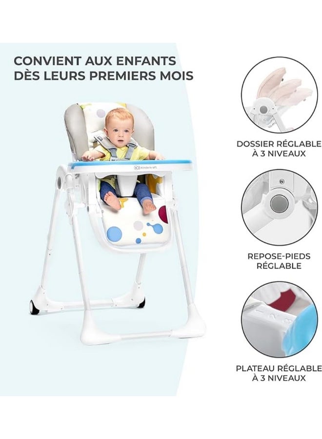 كيندركرافت كرسي مرتفع يمي - وردي - Image 5