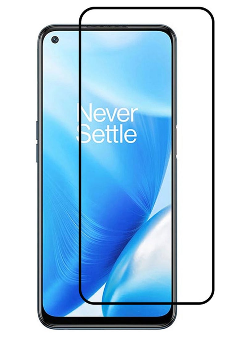 مارجون لاصقة حماية قصوى للشاشة مصنوعة من الزجاج المقوى بحافة ثلاثية الأبعاد لهاتف ون بلس نورد N200 5G شفاف/ أسود - Image 2