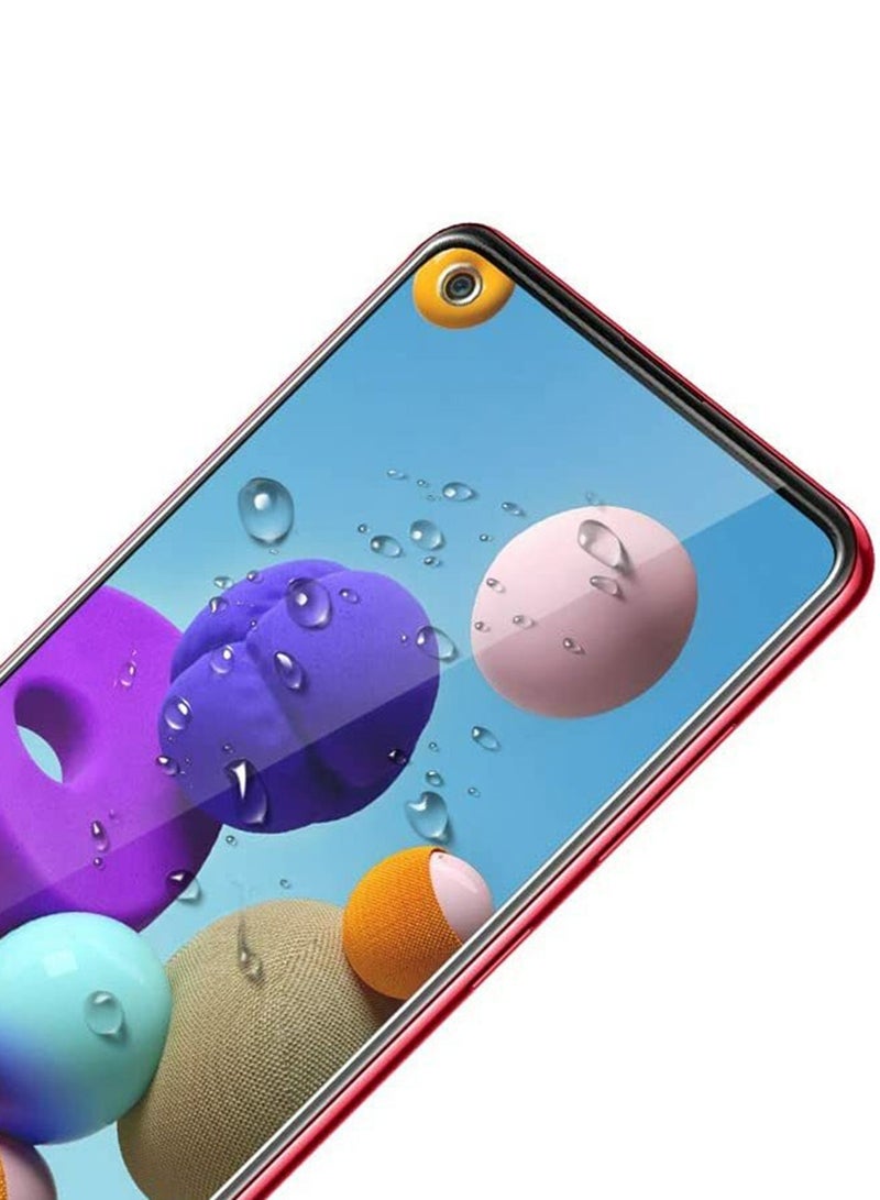 MARGOUN Ultimate Tempered Glass Screen Protector for Samsung Galaxy A21s Clear - Image 3
