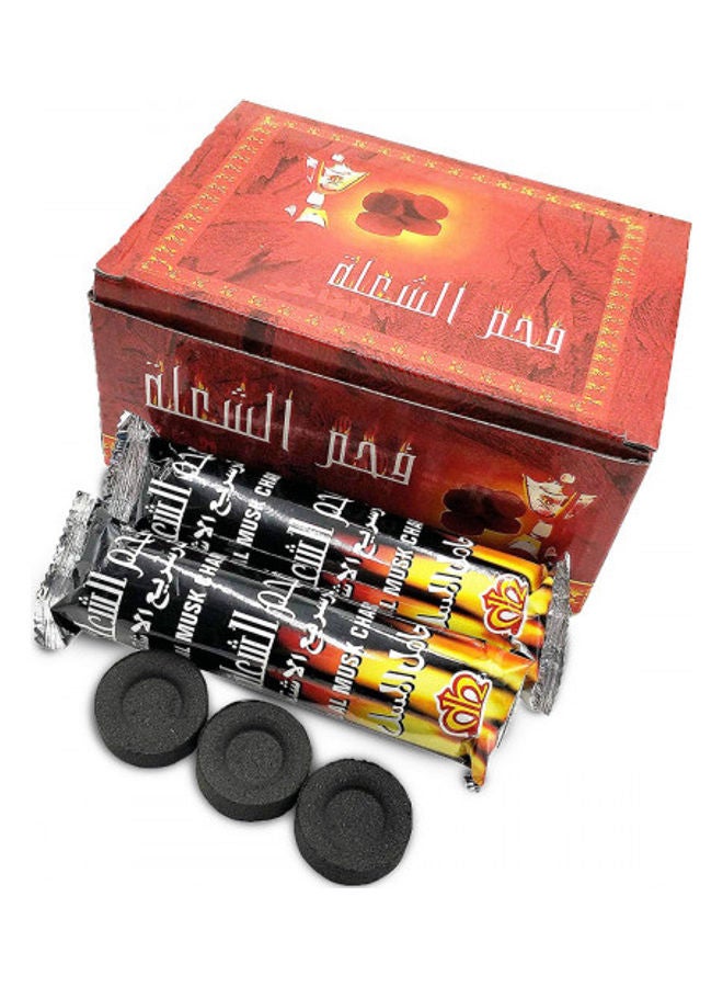 100-Piece Charcoal Bakhoor Coal Black - Image 2