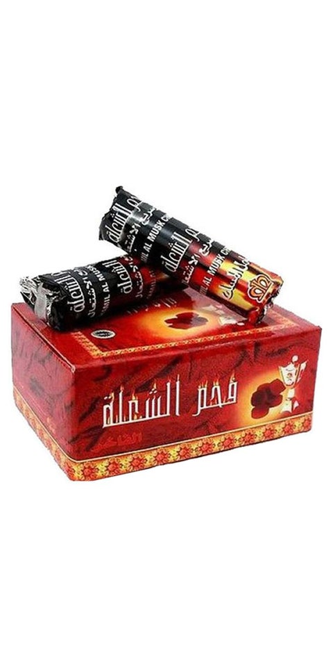 100-Piece Charcoal Bakhoor Coal Black