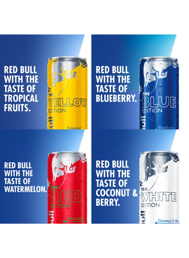 Red Bull - Energy Drink Watermelon 250ml Pack of 4 - Image 1