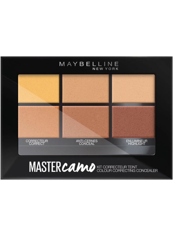 MAYBELLINE NEW YORK Master Camo Kit Correcting Concealer Palette 02 Medium 