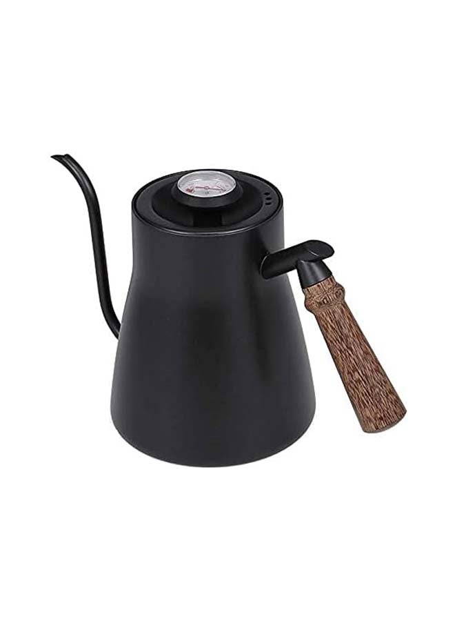 MIBRU - Dripping Jug With Wooden Handle Black 850ml - Image 1