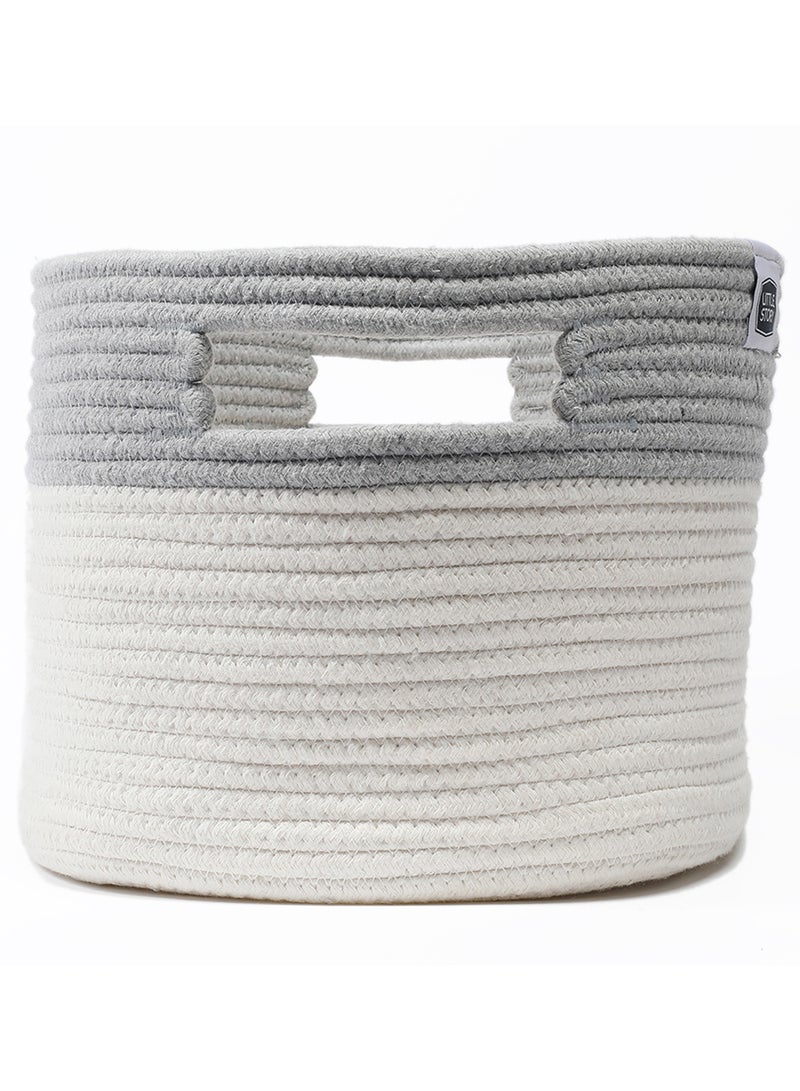 Little Story Multipurpose And Laundry Caddy Basket - White - Image 3