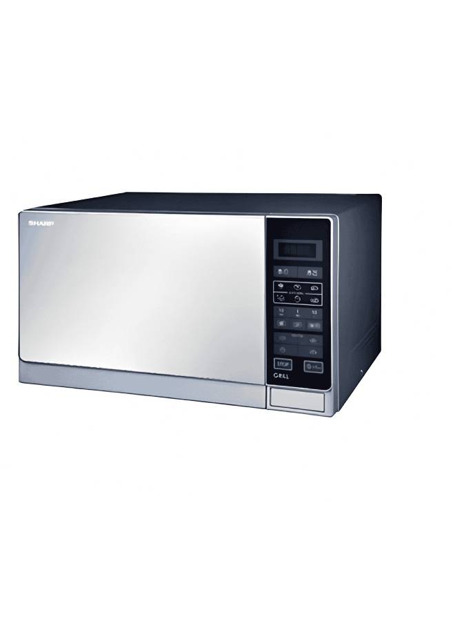 شارب ميكروويف مع شواية - 25 L 900 W R-75MT(S) فضي 