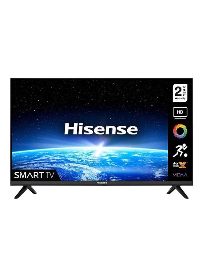 32 Inch HD Smart TV, with Natural Colour Enhancer, DTS Virtual X, VIDAA U5 OS, Youtube, Netflix, Freeview Play  & WiFi (2021 NEW) 32A4G Black