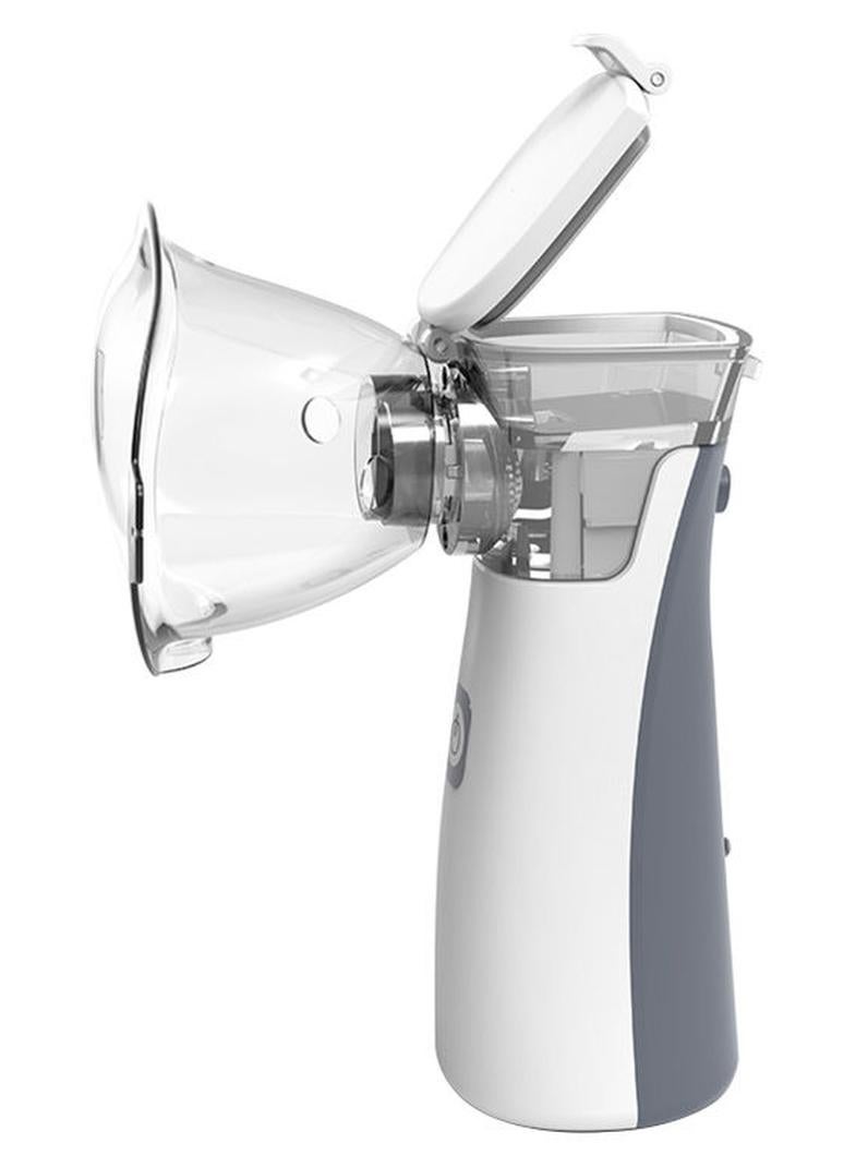 جهاز استنشاق الرذاذ المحمول باليد والهادئ مزود بوضعين للإرذاذ للأطفال والبالغين - Image 1