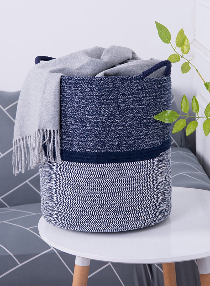 ليتيل ستوري حامل حفاضات من القطن مقاس XL - أزرق - Image 4