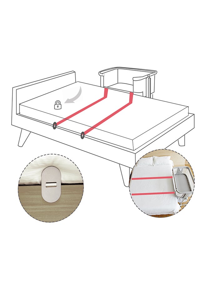 Bedside Cot And Crib With Mosquito Net - pnsku/N50813479A/45/_/1737964627/65db338c-5893-4fff-af78-fb5fa84e408f