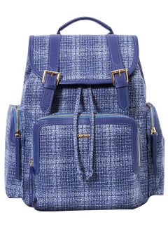 Sunveno Zipper Less Magnetic Opening Vogue Diaper Bag - Blue  - Image 1