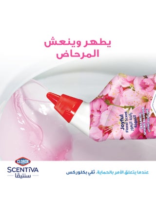 Toilet Cleaner, Japanese Spring Blossom, Bleach Free 709ml - view 4