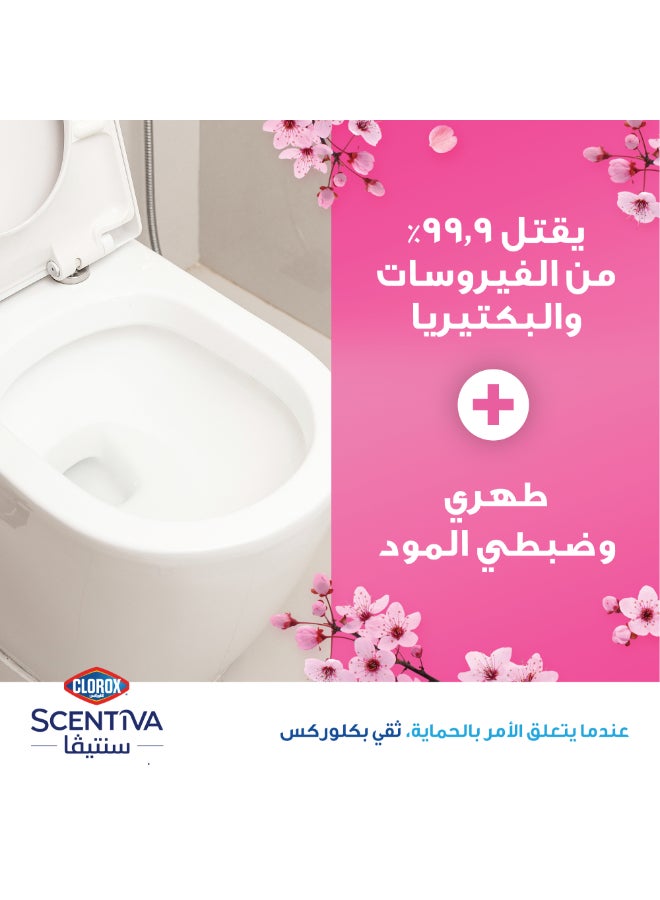 كلوركس منظف المراحيض سينتيفا، بستان حمضيات مدغشقر، خالٍ من المبيضات  - Image 3