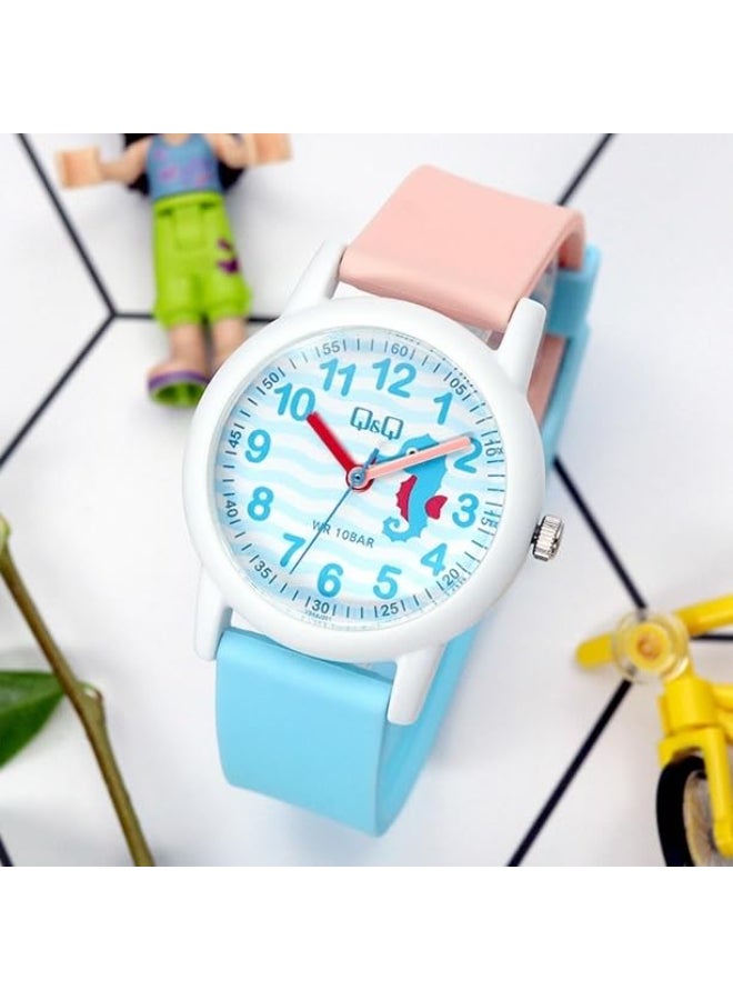 Q&Q - Girls' Resin Analog Watch Vs49J001Y - Image 1