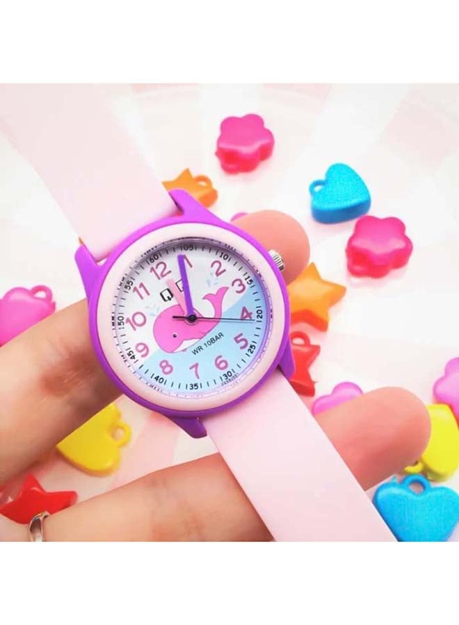 Q&Q - Girls' Rubber Analog Watch Vs59J001Y - Image 1